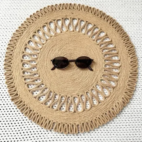 Ralph Lauren Vintage Mini Round Oval Brown Lens Metal Frame Y2K 90s Sunglasses - Picture 2 of 10